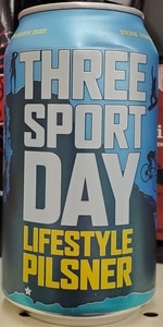 Three Sport Day Lifestyle Pilsner