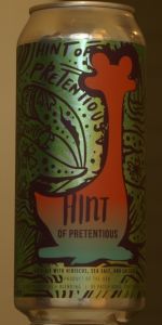 Hint of Pretentious