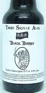 Three Skulls Black Bonney Porter