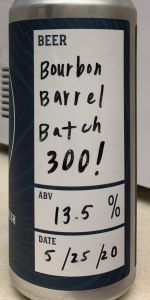 Bourbon Barrel Batch 300