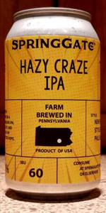 Hazy Craze IPA