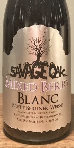 Savage Oak - Blanc (Mixed Berry)