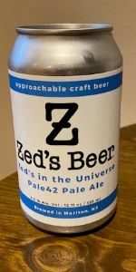Zed's In The Universe - Pale 42