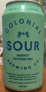 Market Sour Edition 1 Juniper Lime & Cucumber