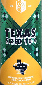 Texas Sized 10-4