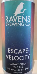 Escape Velocity Galaxy Citra Pale Ale
