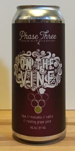 On The Vine - Riesling, Motueka, & Sabro
