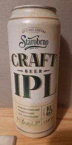 Starobrno Craft Beer IPL