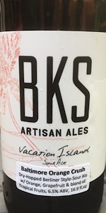 Vacation Island: Baltimore Orange Crush