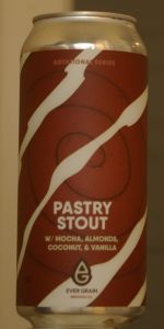 Pastry Stout w/Mocha, Almonds, Coconut, & Vanilla