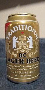 Traditional BC Lager Beer