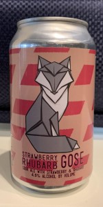 Strawberry Rhubarb Gose