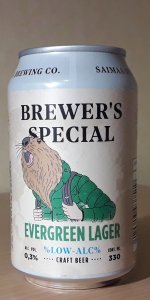 Brewer's Special Evergreen Lager