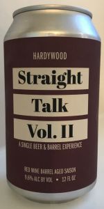 Straight Talk Vol. II