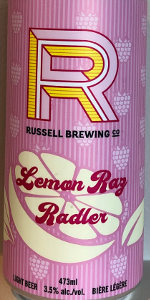 Lemon Raz Radler