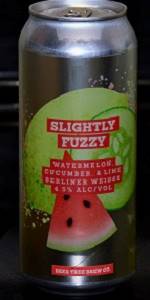Slightly Fuzzy - Watermelon, Cucumber, and Lime