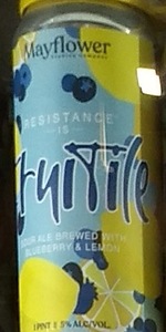 Resistance Is Fruitile (Blueberry and Lemon)