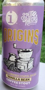 Origins: Coasta Rican Vanilla Bean Coffee Stout