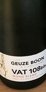 Boon Oude Geuze A Lâancienne Vat 108bis Mono Blend