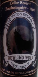 Howling Wolf Weizenbock