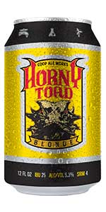 toad horny coop beer blonde beeradvocate ale works