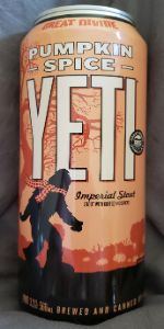 Great Divide Pumpkin Spice Yeti Imperial Stout