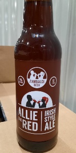 Allie the Red Irish Ale