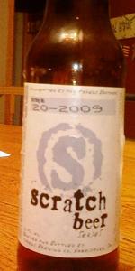 Scratch Beer 20 - 2009 (Apollo Imperial Ale)