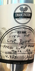 Fresh Hop Crop Duster