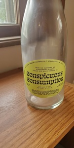 Conspicuous Consumption