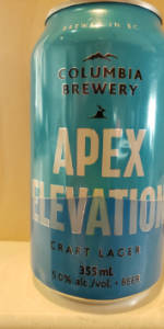 Apex Elevation Craft Lager