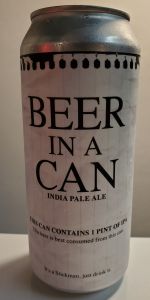 Beer in a Can