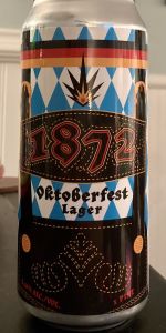 1872 Oktoberfest Lager