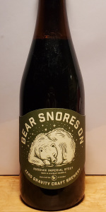 Bear Snores On