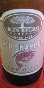 Red Snapper Special Bitter