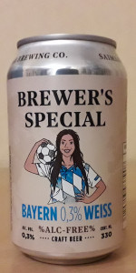 Brewer's Special Bayern 0,3% Weiss