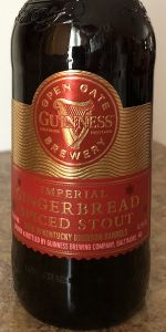 Imperial Gingerbread Spiced Stout