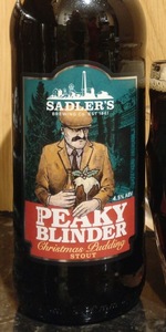 Peaky Blinder Christmas Pudding Stout