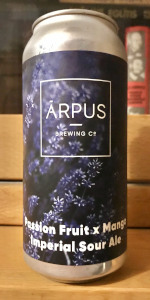 Passion Fruit x Mango Imperial Sour Ale