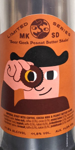Beer Geek Peanut Butter Shake