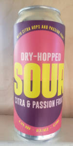 Dry-Hopped Sour  Citra & Passion Fruit