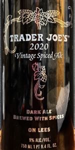 Trader Joe's 2020 Vintage Spiced Ale