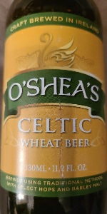 O'Shea's Celtic Wheat Beer