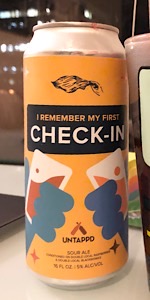 I Remember My First Check-In