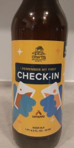 I Remember My First Check-In