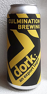 Dork: an Export Lager