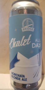 Chalet All Day Horchata Blonde Ale