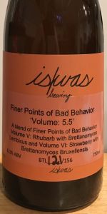 The Finer Points of Bad Behavior: Vol. 5.5