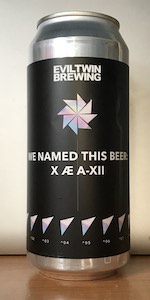 We Named This Beer X Ã A-XII