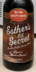 Esther's Li'l Secret - Bourbon Barrel-Aged (2020)